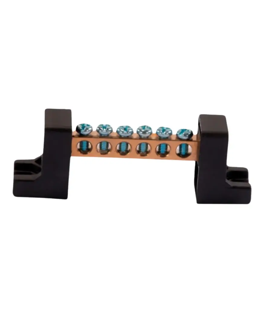 BARRA DE TIERRA 9*6MM (5*6AWG+1*4AWG)