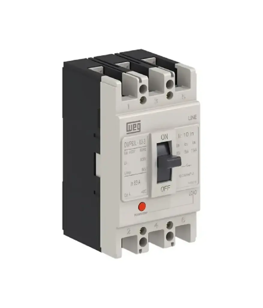 Breacker con molde 3P-100A 690V 25KA ABB C/TERMINAL