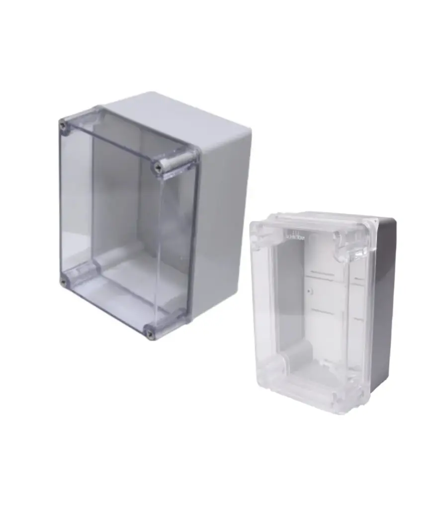 Caja de distribucion PVC 220*170*120MM  (JSL) transparente