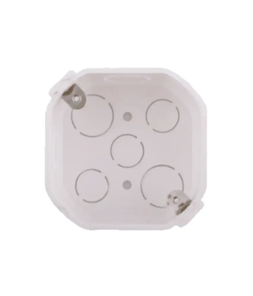 Caja octagonal plastica PVC Plastigama