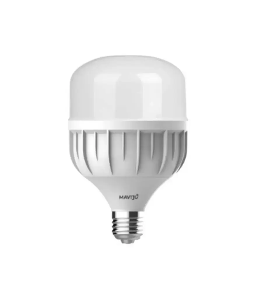 Foco LED 50W 100/240V rosca E27 MAVIJU Luz Blanca 6500k