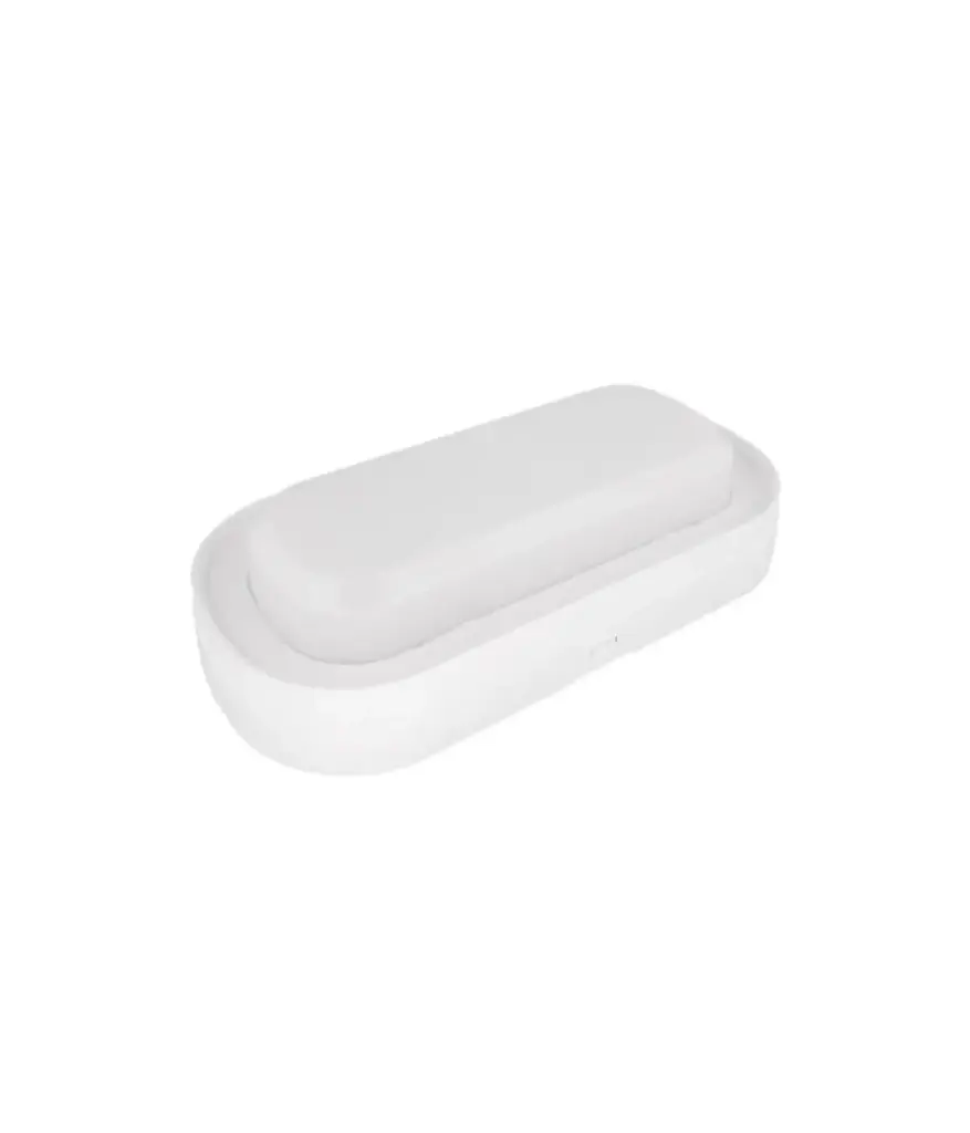 Foco tortuga Aplique OVAL LED 12W 120v 6500K AMERICALITE Luz Blanca