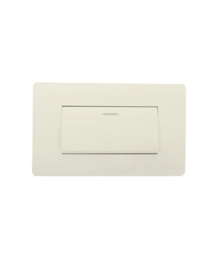 Interruptor simple p/empotrar MAVIJU blanco 10A 125V