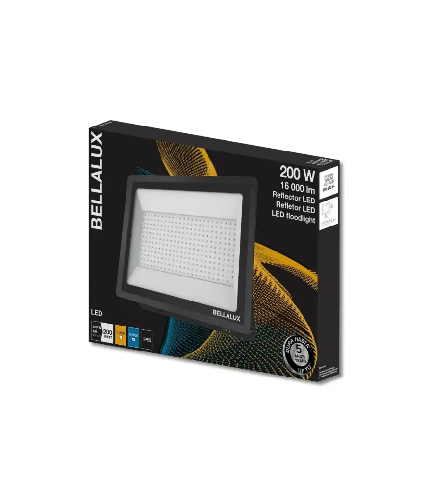 Reflector LED 200W 100-240V 6500K BELLALUX (7022290)