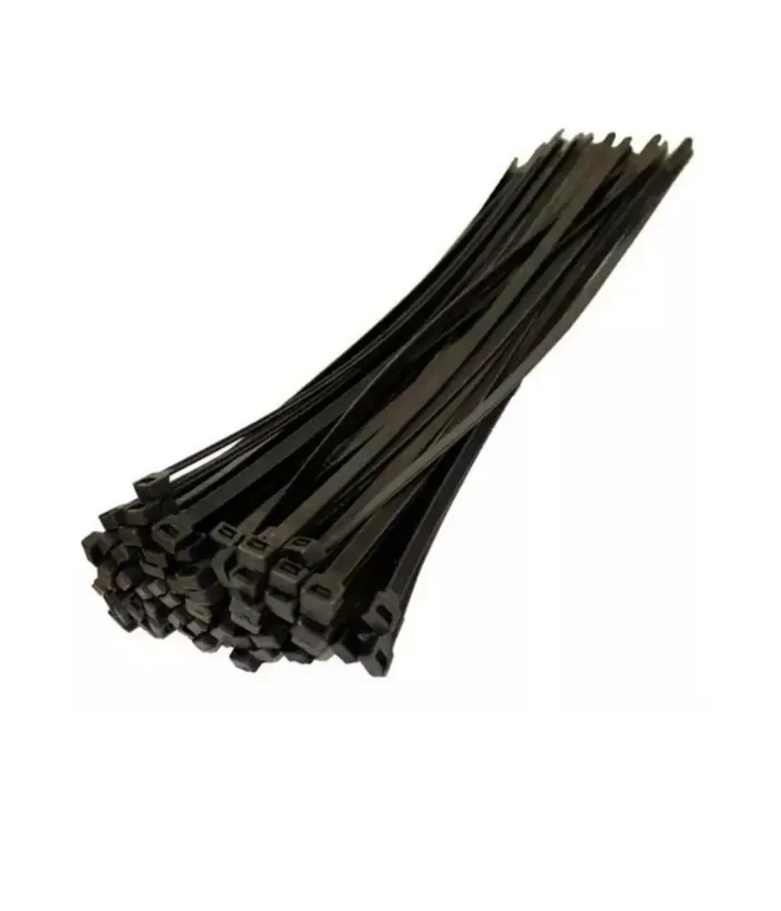 Amarras plasticas (PAQ 25u) 4.8 x 350mm negra