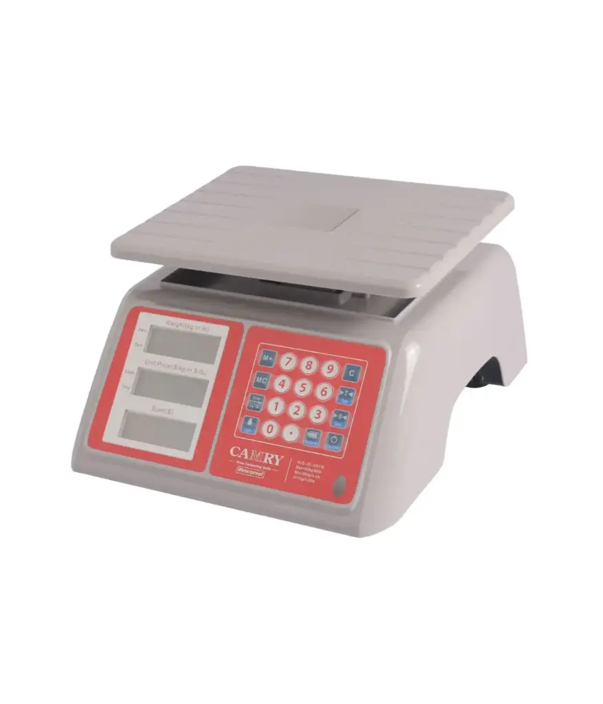 Balanza digital s/brazo CAMRY ACS-JC81W 30kg/66lb resistente al agua