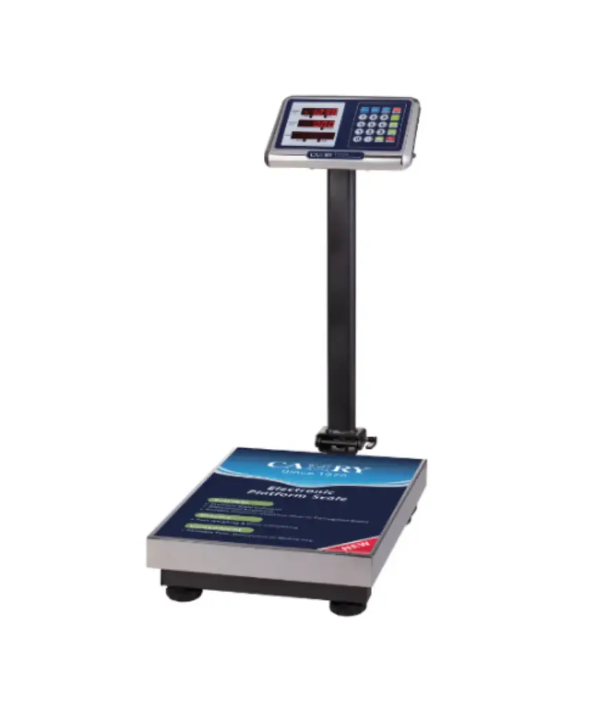 Balanza Electro. 300kg - 660Lb plataf. CAMRY TCS-JE62Z ACERO INOX