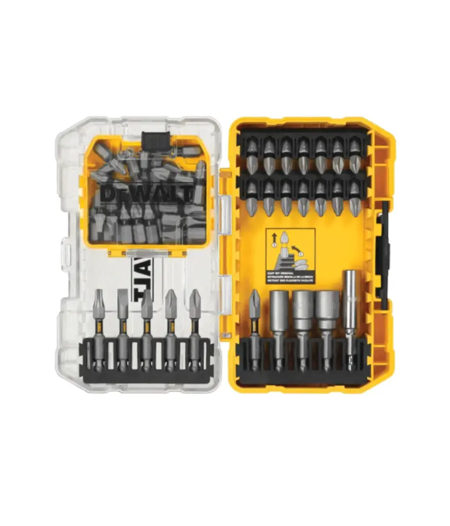 Juego de Puntas/brocas DEWALT 55pzs p/destornillador DWA55