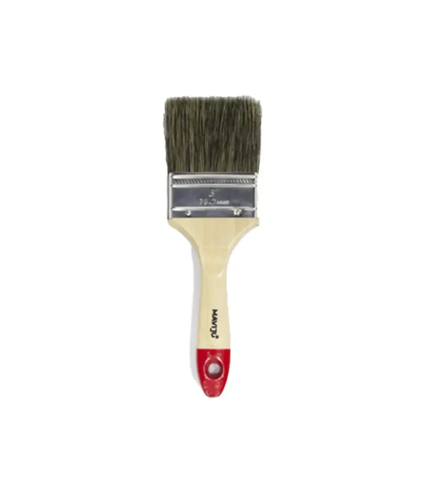 Brocha 3" Mango Madera MAVIJU