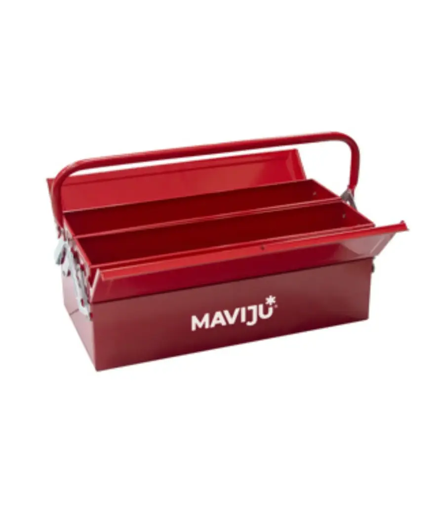 caja para herramientas 21" metalica c/divisiones MAVIJU (HE130004)