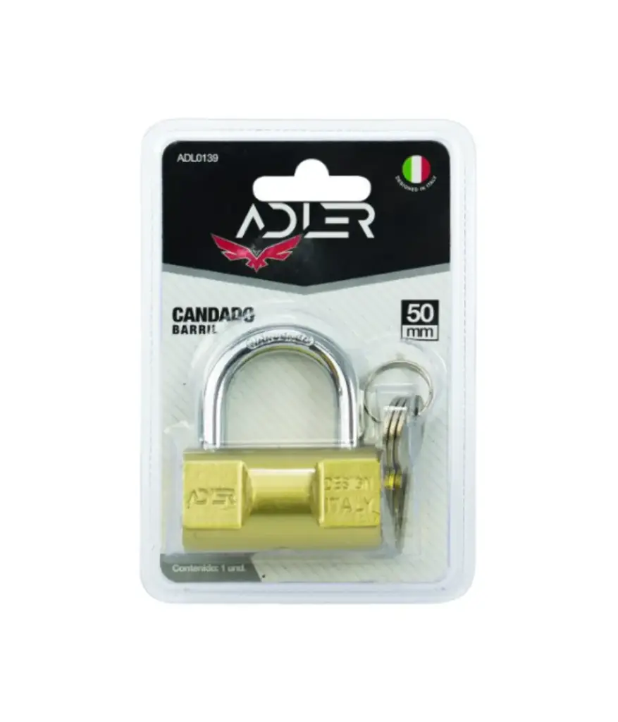 Candado 50mm barril ADLER