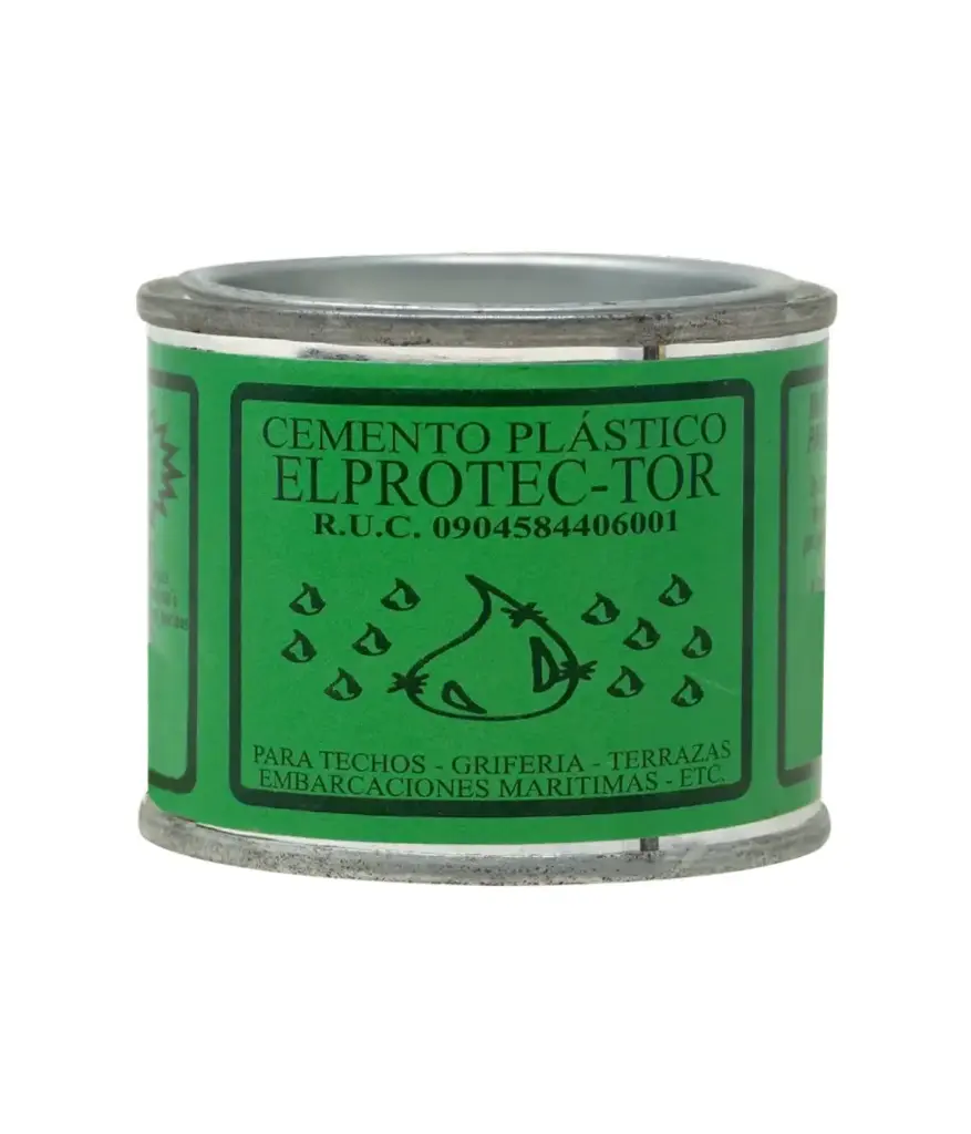 cemento plastico negro para techo 1/2 litro