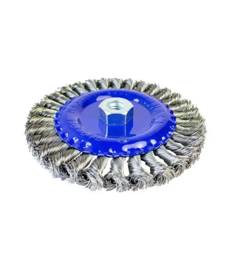 Cepillo circular 6 x 5/8 alambre TRENZADO BP (CC6)