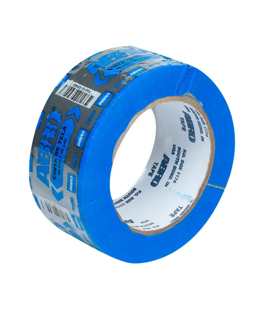 Cinta de tela plastica 2"*40 YD Abro