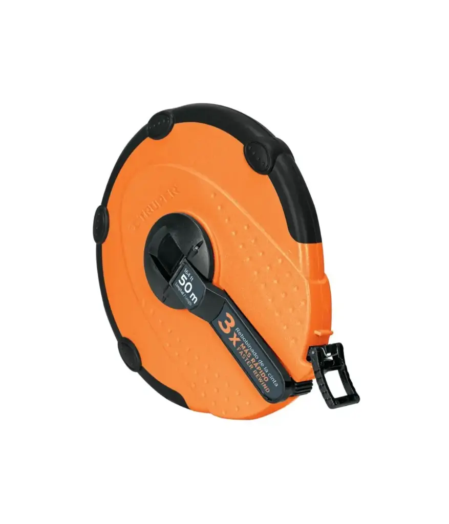 cinta metrica 50mts Fibra vidrio Truper (TP50ME)