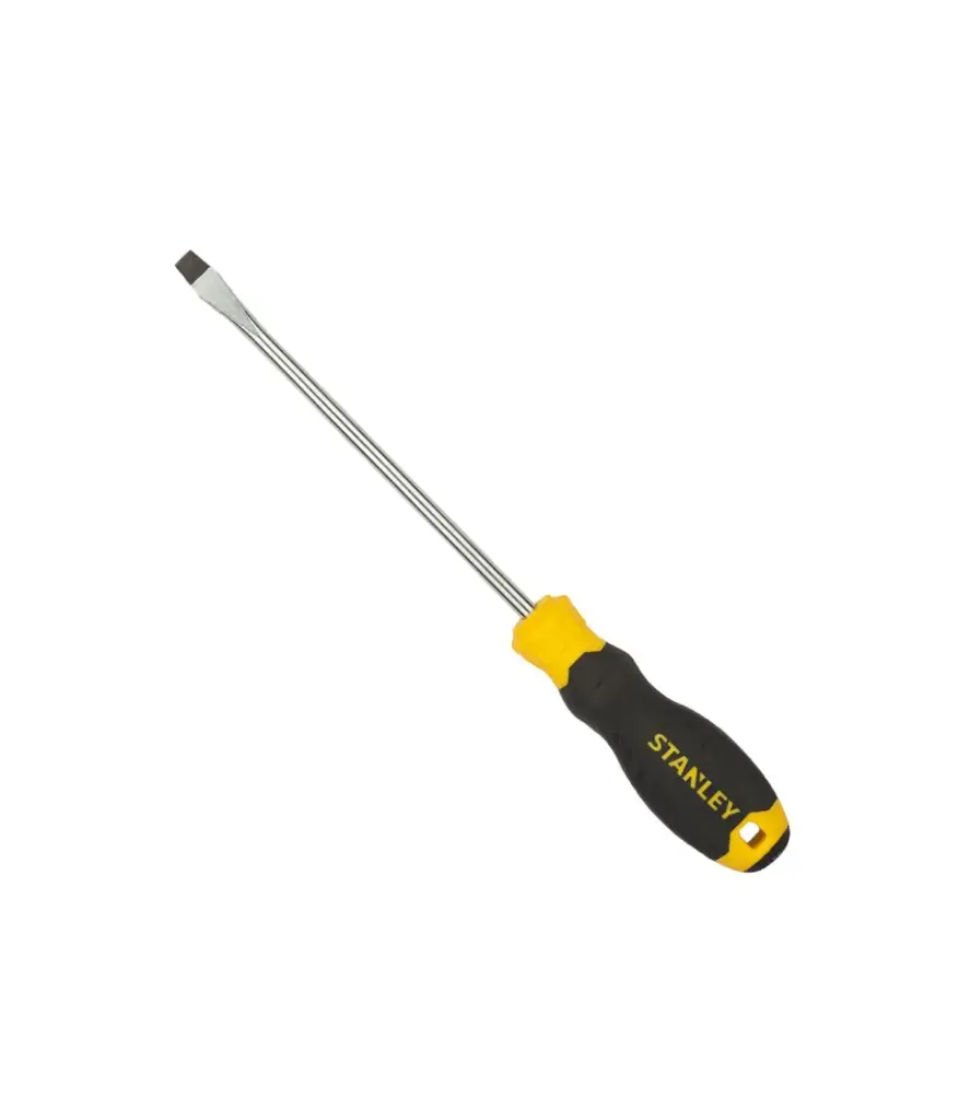 Destornillador p/iman. plano 1/4"x6" Stanley Cushiongrip (60828)