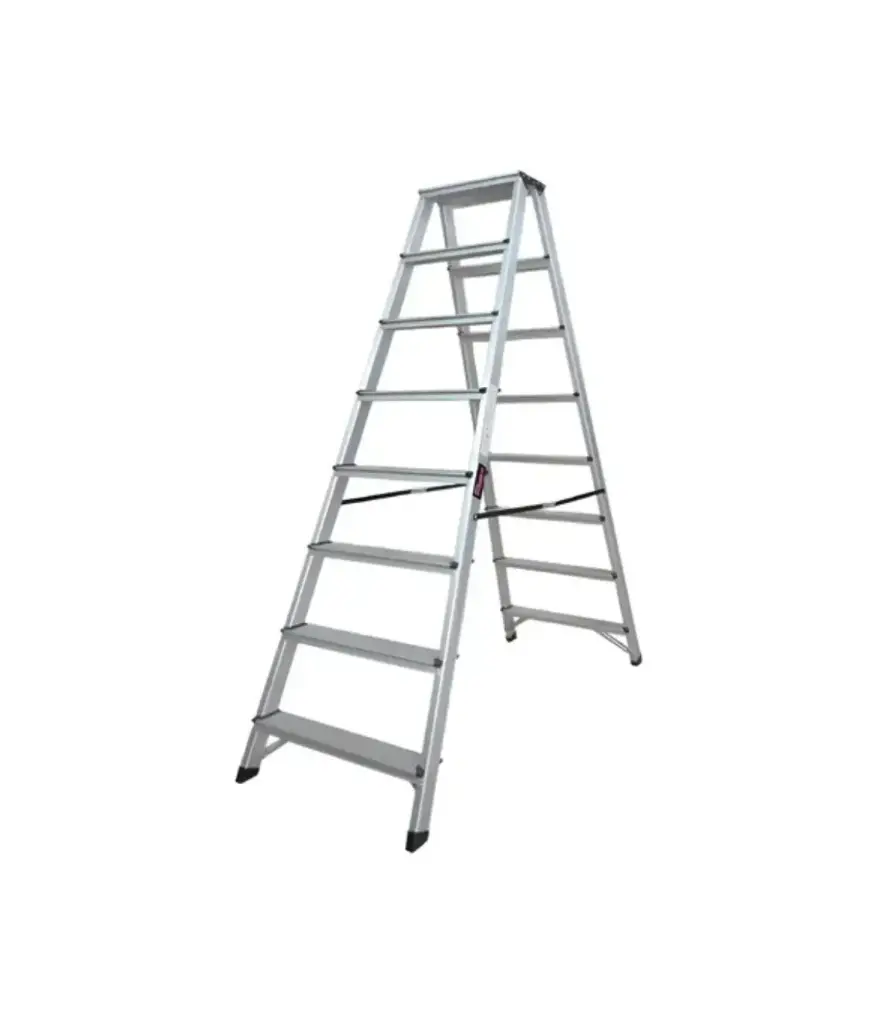 Escalera de tijera de ALUMINO 8 escalones 2.4mtr INCO