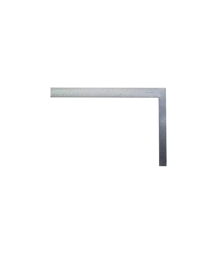 Escuadra de acero inox. 12" m/aluminio CROWNMAN (0910432)