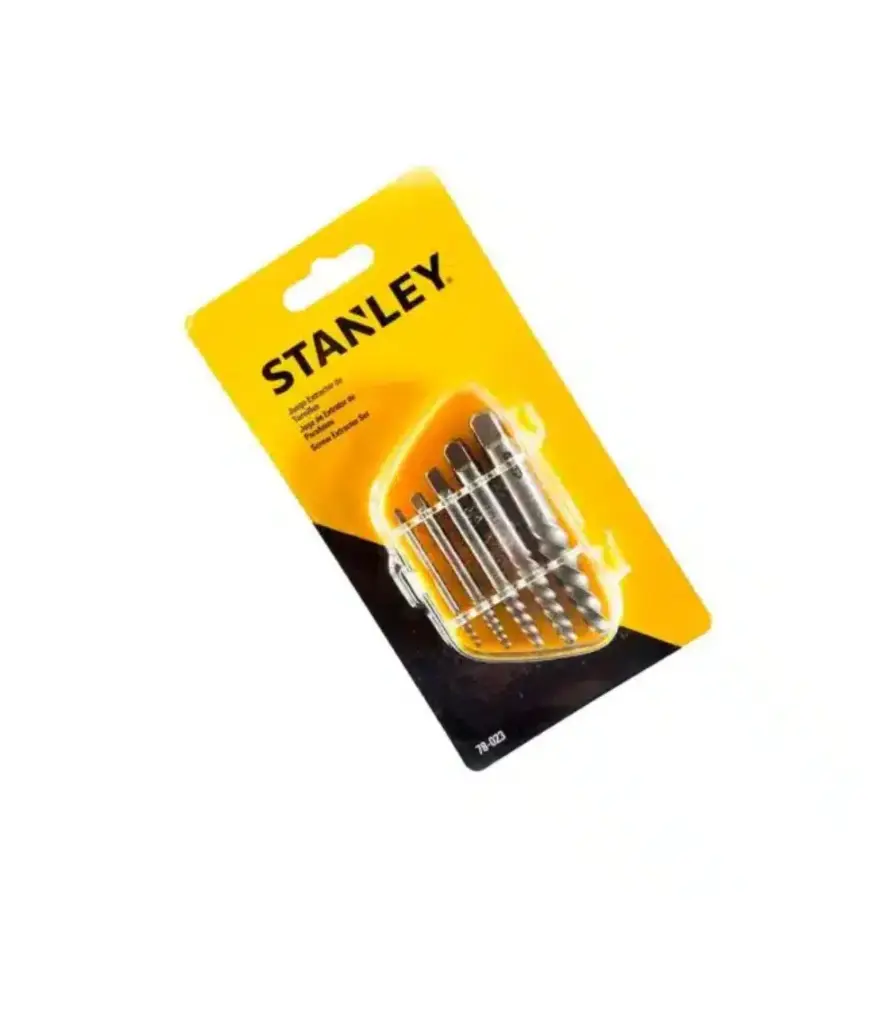 Extractor perno/Tornillo 1-5 juego (5pzs) STANLEY 78023