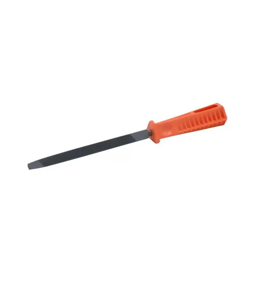 Lima Plana 8" grano medio M/plastico JEM