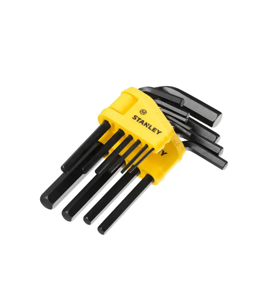 Llave Allen 1.5 a 10mm (69-253) jgo 10pzs STANLEY