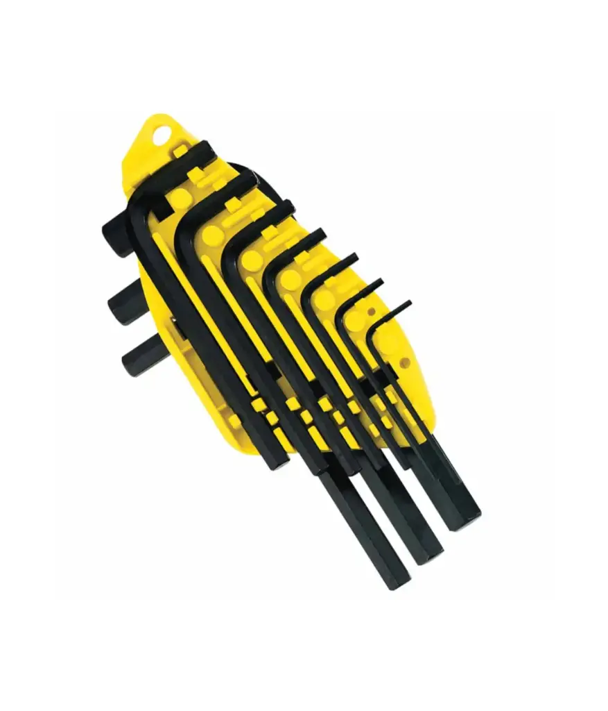 Llave Allen 1/16 a 3/8"(69-254) jgo 10pzs STANLEY