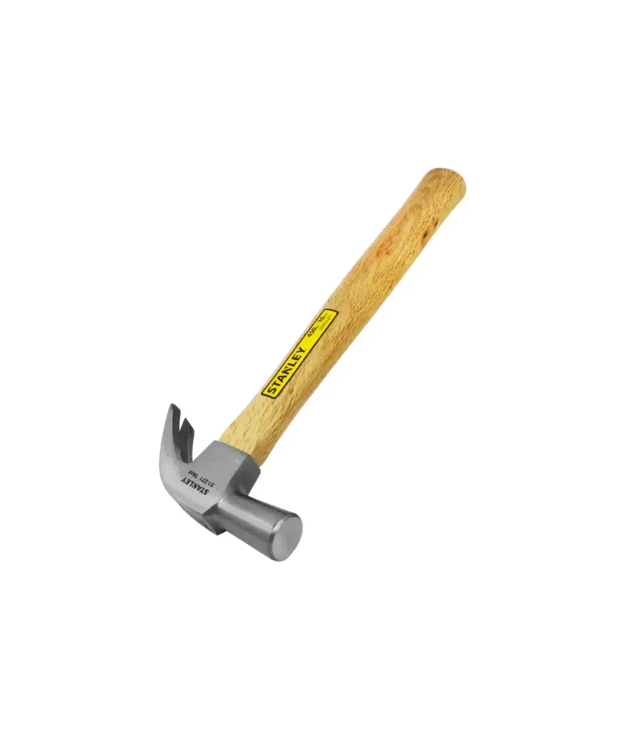 Martillo uña 27mm (16 onz) m/madera Stanley 51271