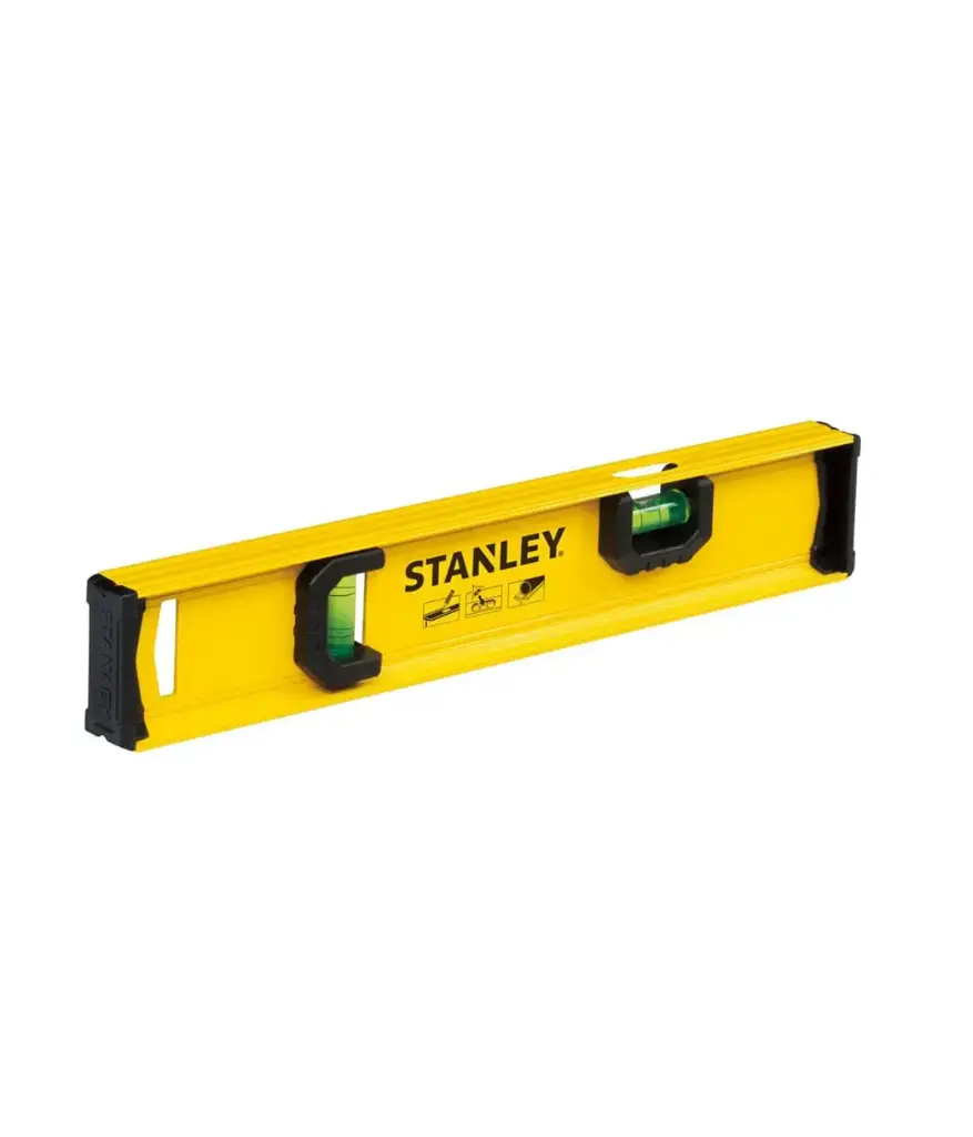 Nivel de aluminio 42-072 12" 2 gotas STANLEY