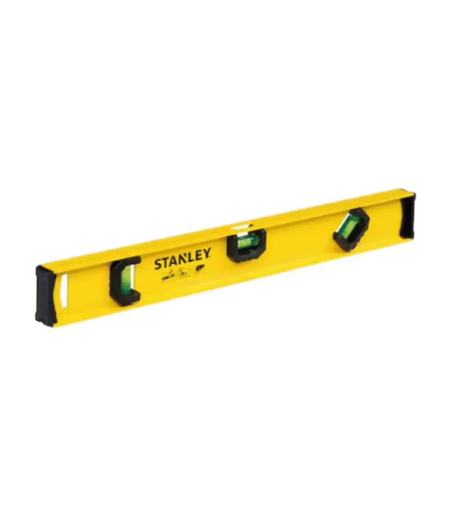 Nivel de aluminio 42-073 18" 3 gotas STANLEY