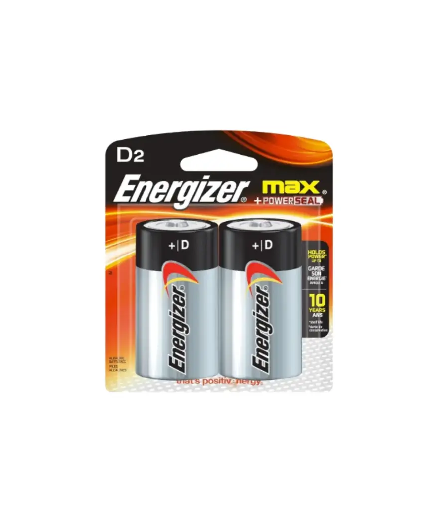 Pila D par ENERGIZER
