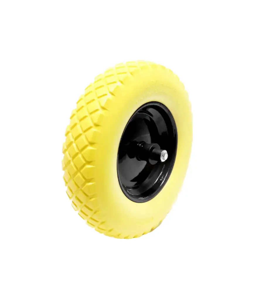 Rueda p/carreta eje 5/8" Antipinchazo T/tractor