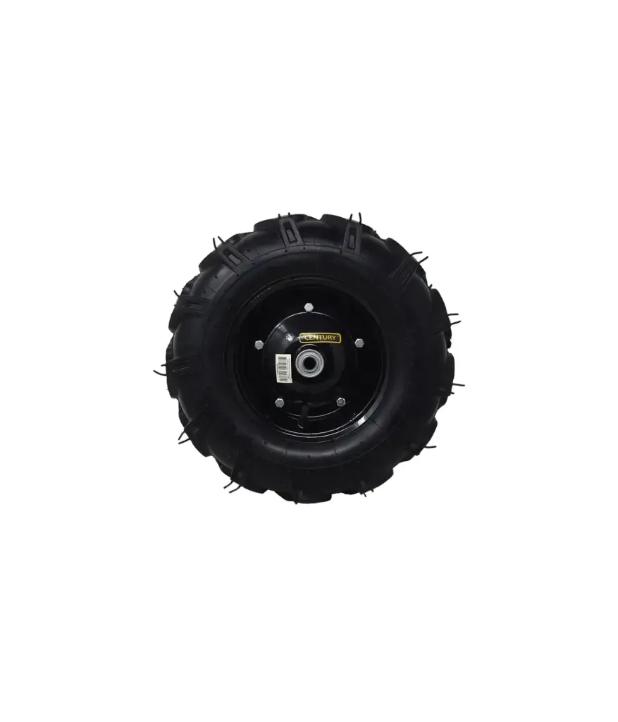 Rueda p/carreta eje 5/8" inflable Negra 16" DIAMANTE CENTURY
