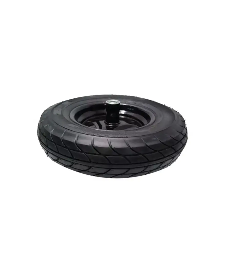 Rueda p/carreta eje 5/8" inflable Negra 16" T/TRACTOR PLATINIUM
