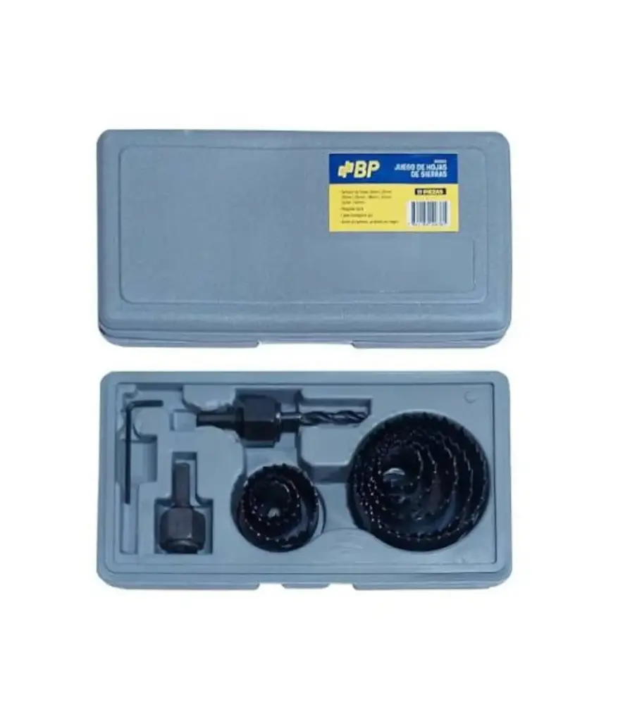 Sierra copa jgo 11 pzs p/madera KSCBP11 BP