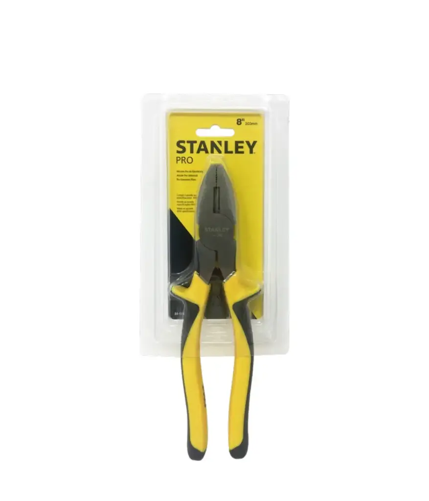 Alicate 8" m/antideslizante profesional Stanley 84-056