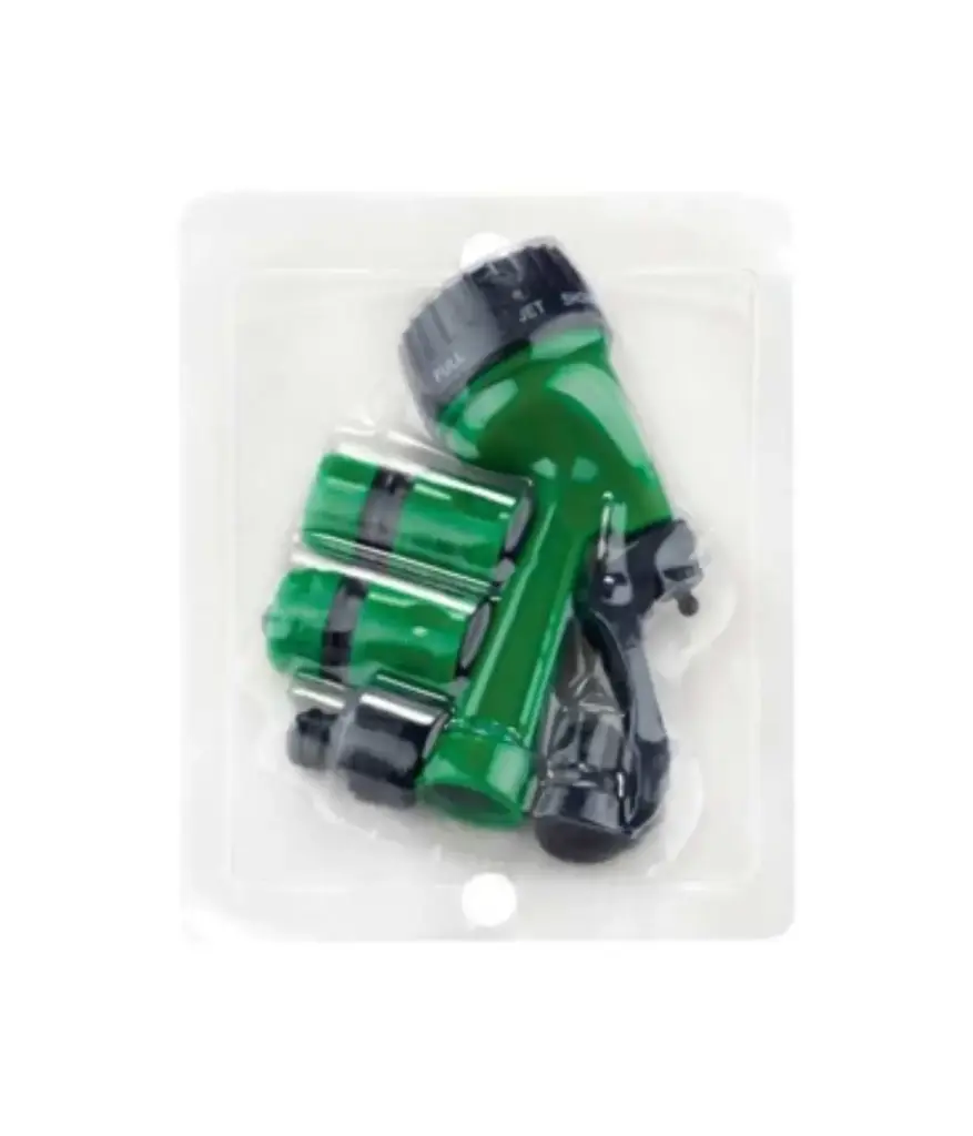 Pistola para jardin c/acople (4 piezas) MAVIJU