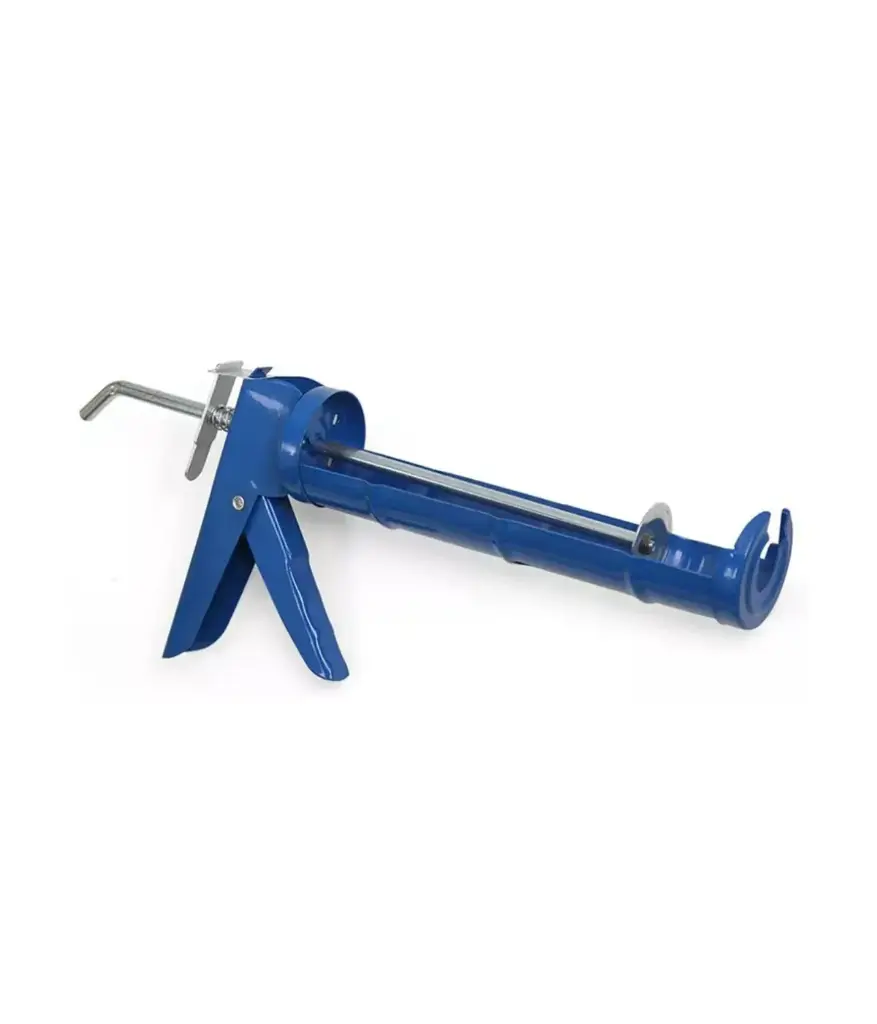 Pistola para silicon 9" metal AZUL