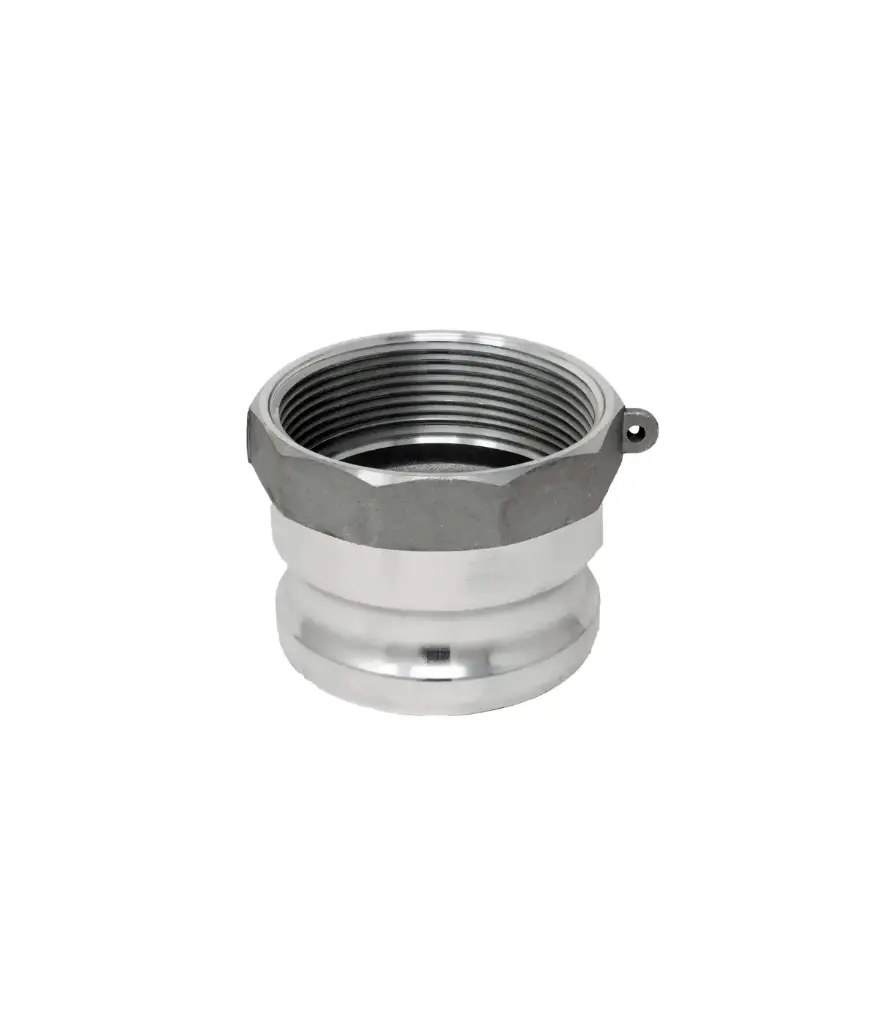 Acople tipo A 3" aluminio (rosca hembra)
