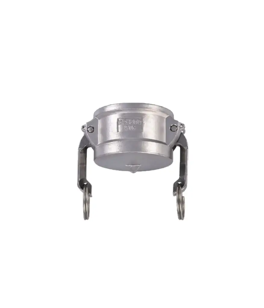 Acople tipo DC 2" aluminio  (TAPON HEMBRA)