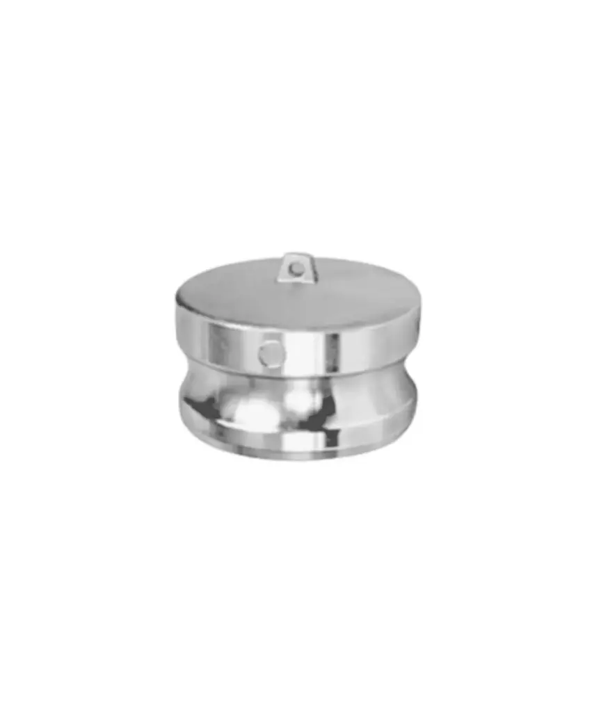 Acople tipo F 4" aluminio (rosca macho)