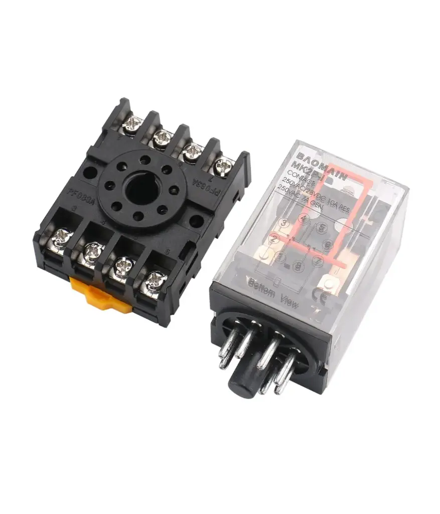 Base P/RELAY MK2P-1 (8PIN) 10amp