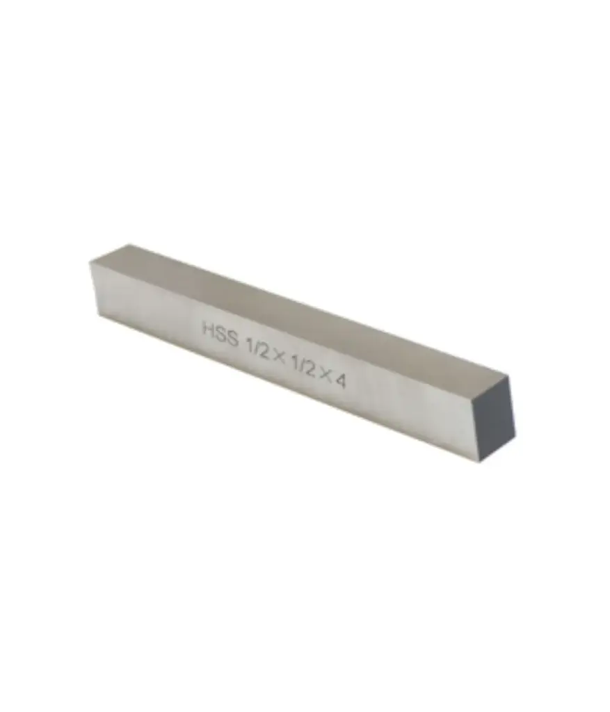 Cuchilla de acero rapido 1/2" * 1/2" * 4" STABRO