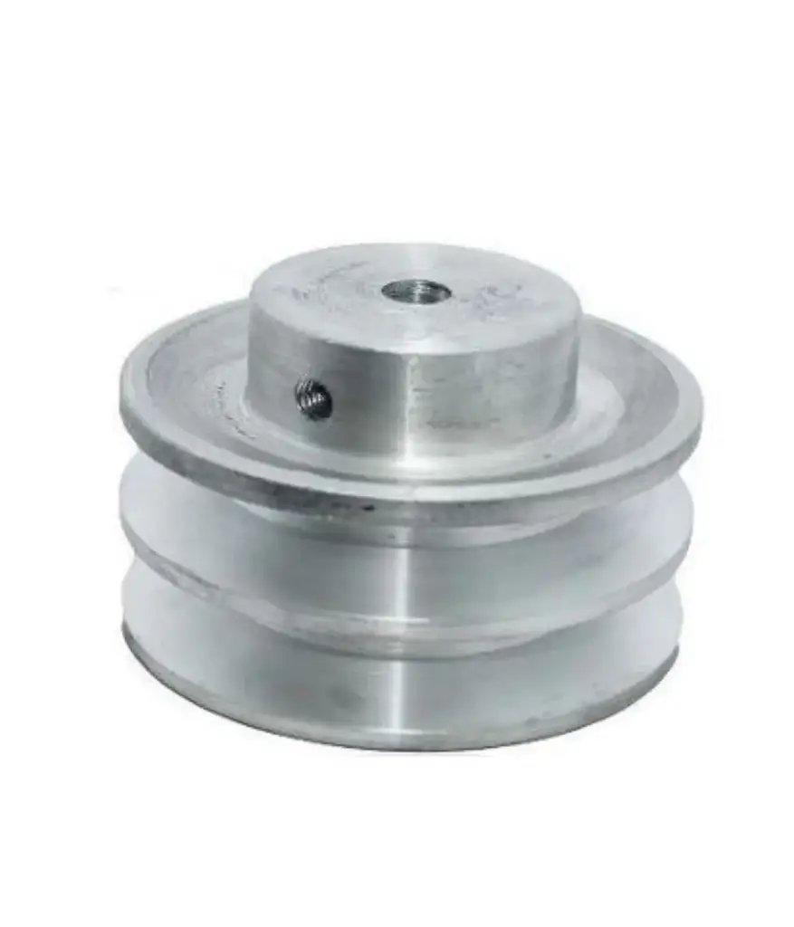 Polea 2 via 03-1/2" de aluminio