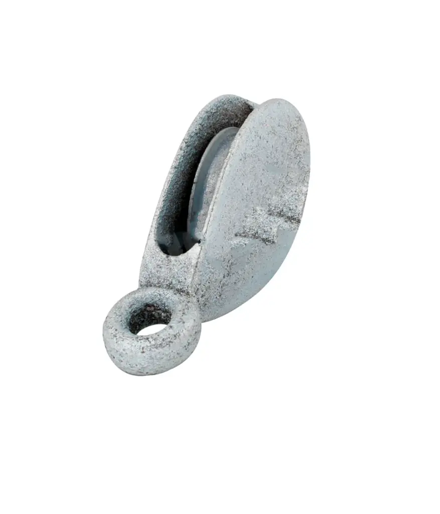 Polea c/ojo 1 rueda galvanizada 3" TW