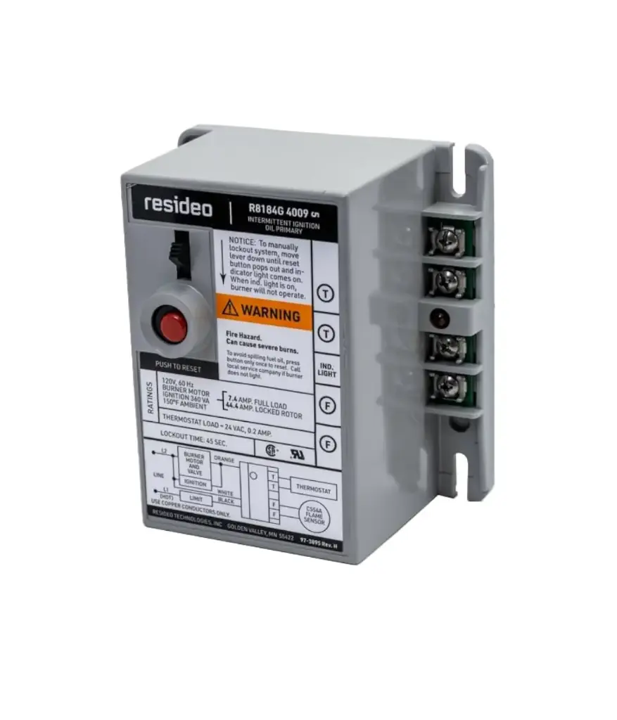 Quemador RP Control llama R8184G4033 120V-30 seg. HONEYWELL