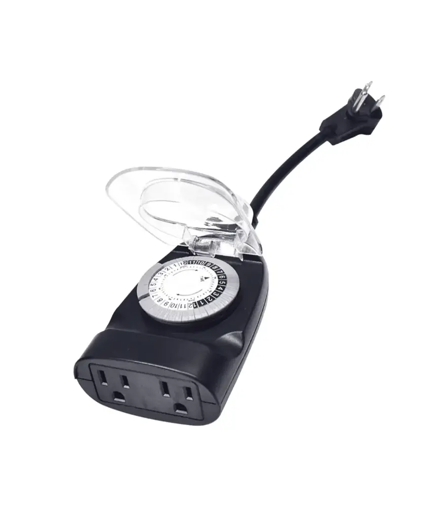 Reloj Timer 24horas programable 15A (1/2 - 3/4 - 1 HP) 110V ACUACORAL