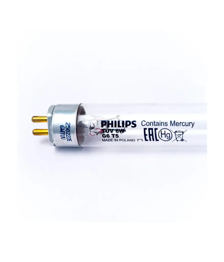 Ultravioleta RP Lampara UV PHILIPS 6W (0.5-1GPM) HIDROFIL