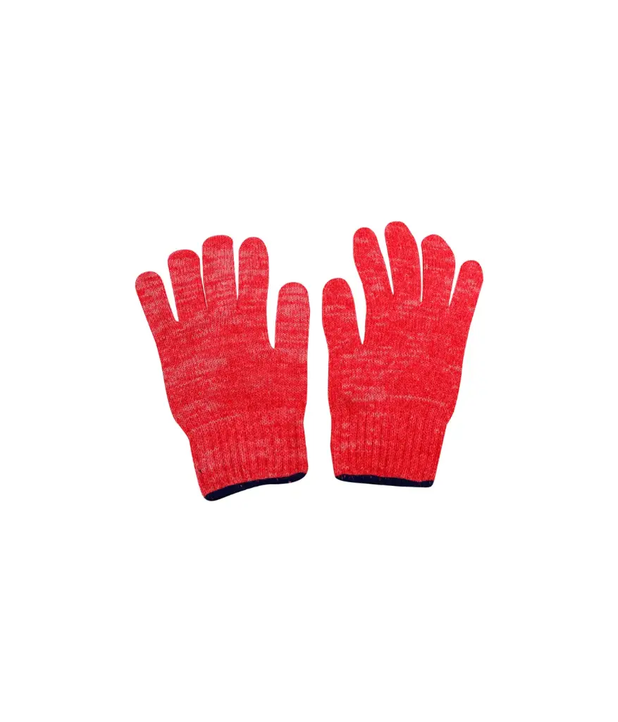 Guantes LANA ROJO JAPONES ORIGINAL TALLA M
