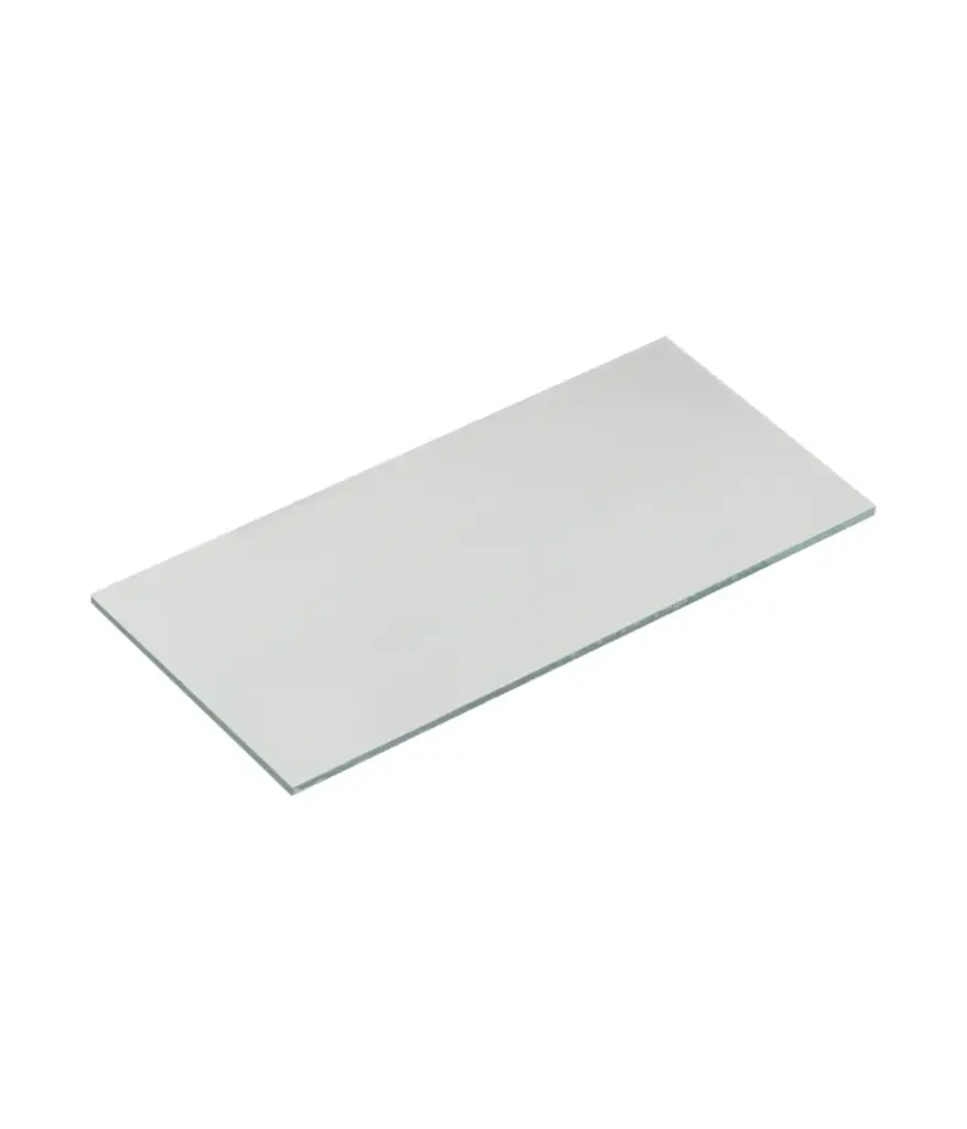 Protector d/ vidrio transparente rectangular p/mascar de soldar