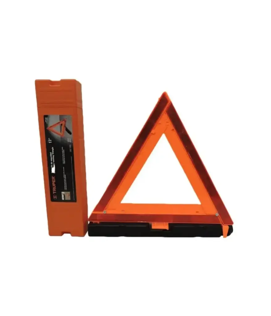 Triangulo de seguridad 17" 43.5CM (TRISE-435) TRUPER